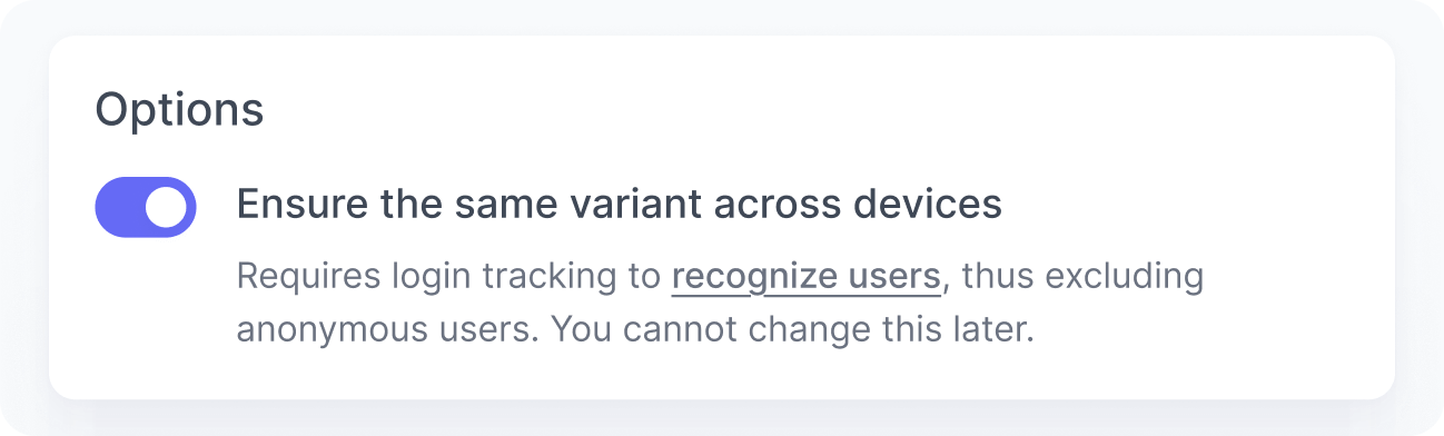 Cross-device