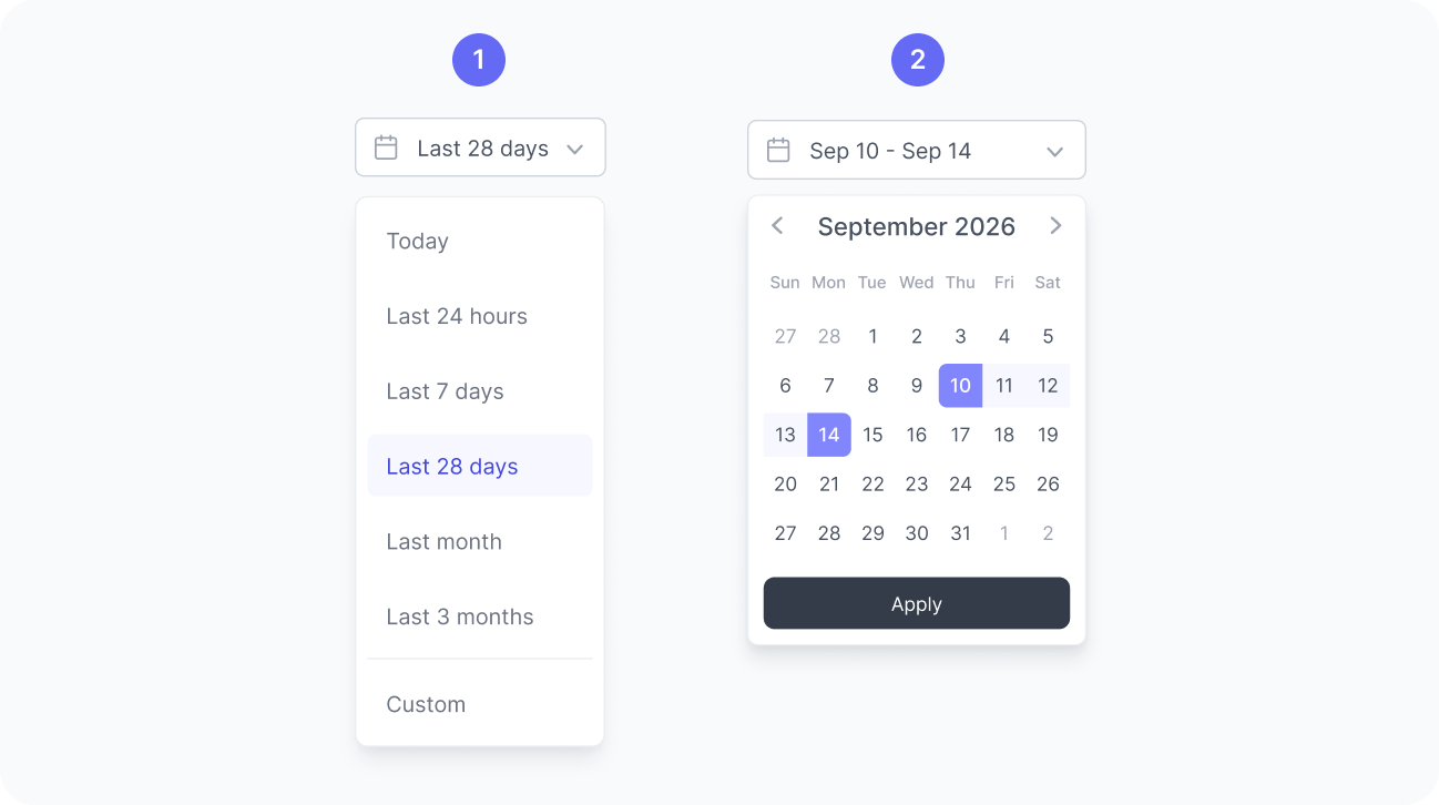 Date picker