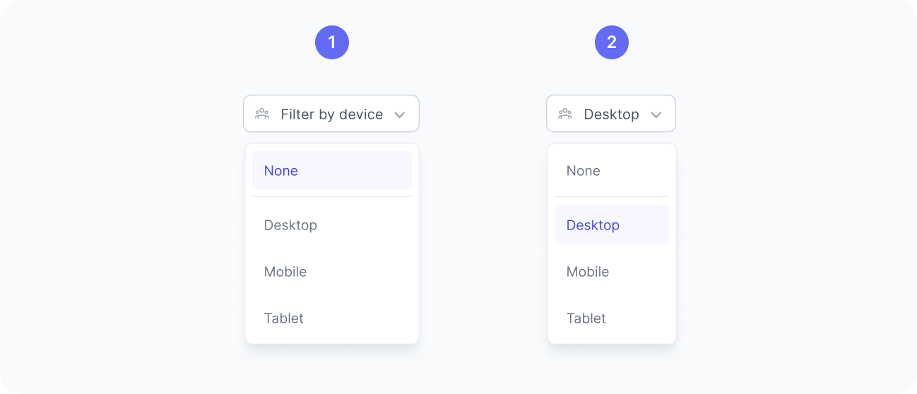 Device filter