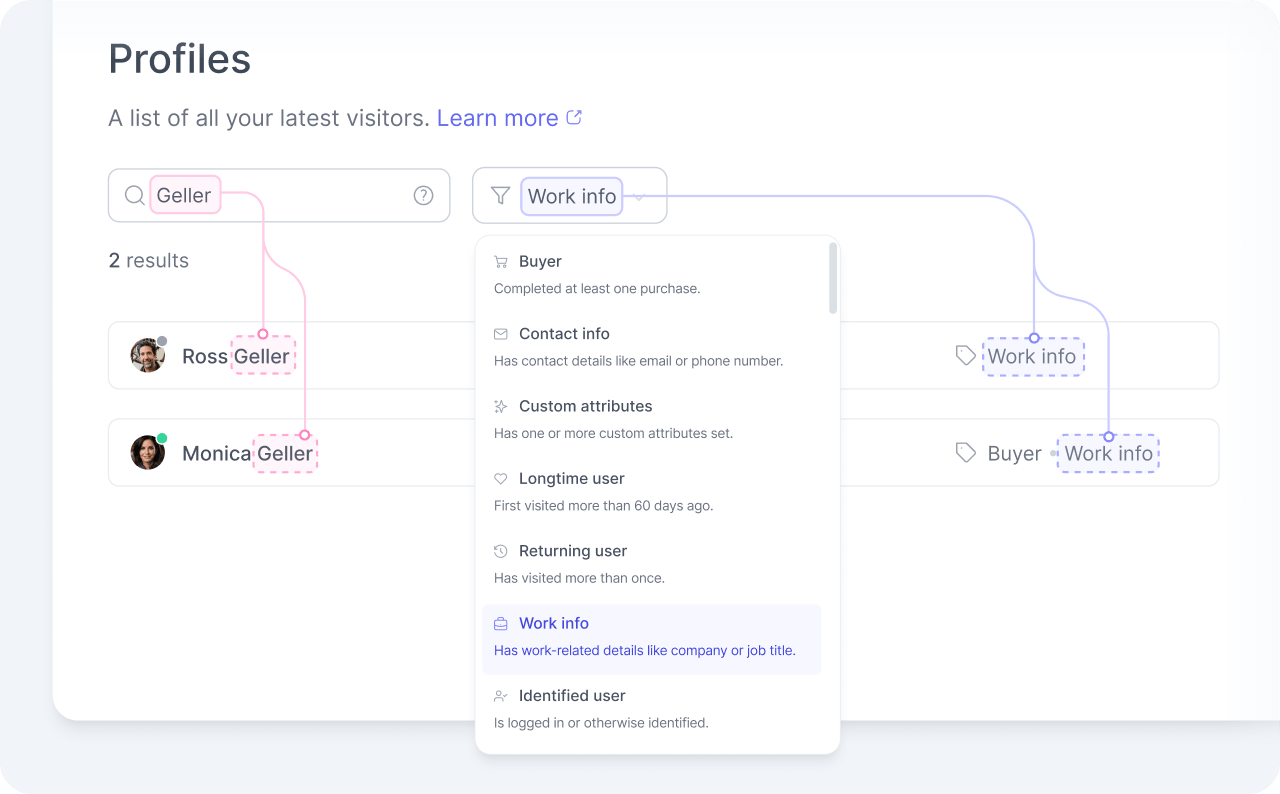 List filter