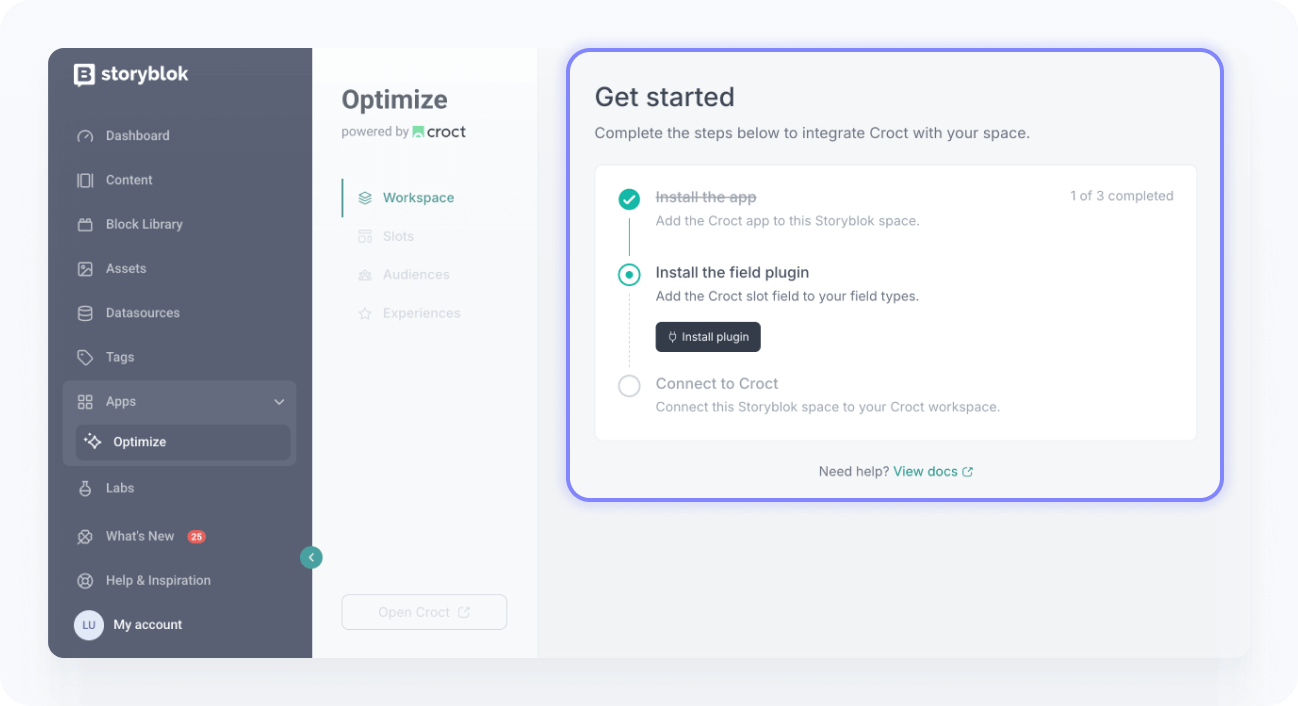 App onboarding